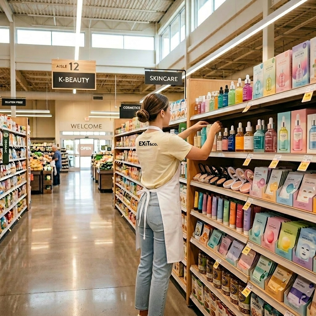 K-Beauty products on U.S. retail shelf